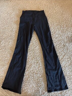 Alo yoga Black High-Waist Flared Yoga Pants